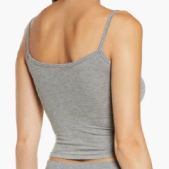 SKIMS Heather Gray Sleep Camisole Tank Top Sz 4X NWT - Picture 3 of 13